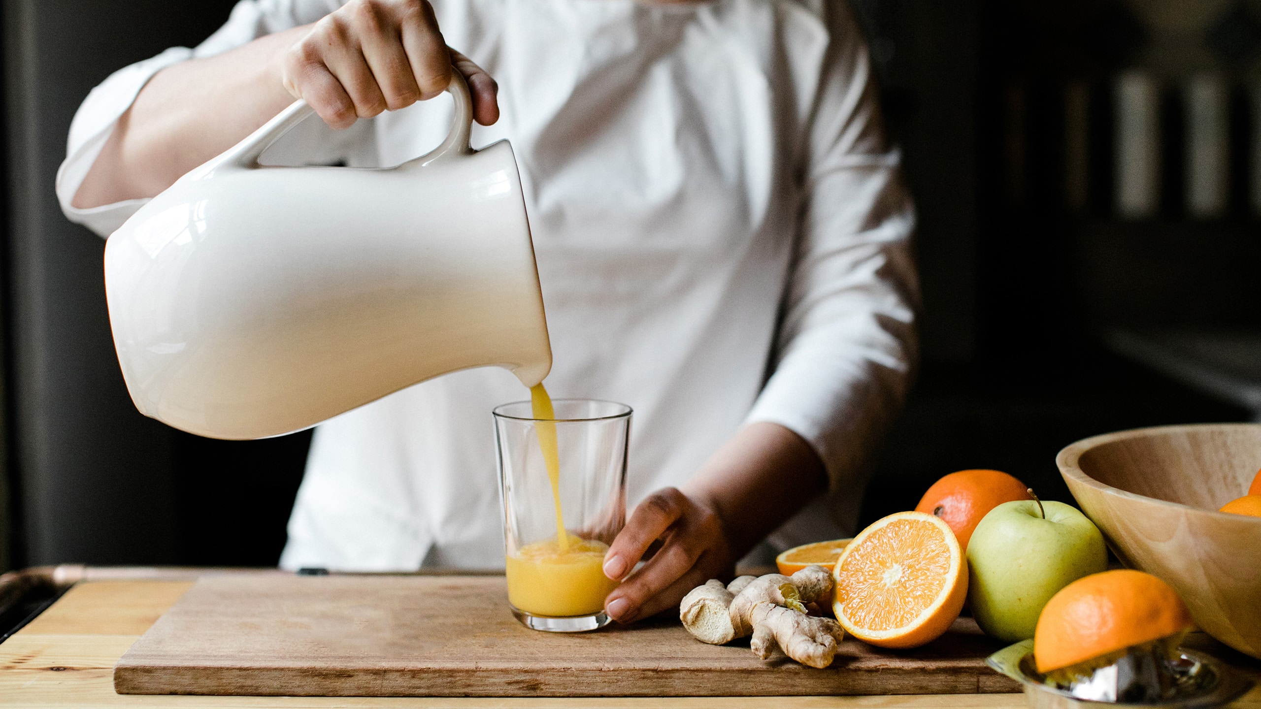 Orangen Saft - frisch gepresst