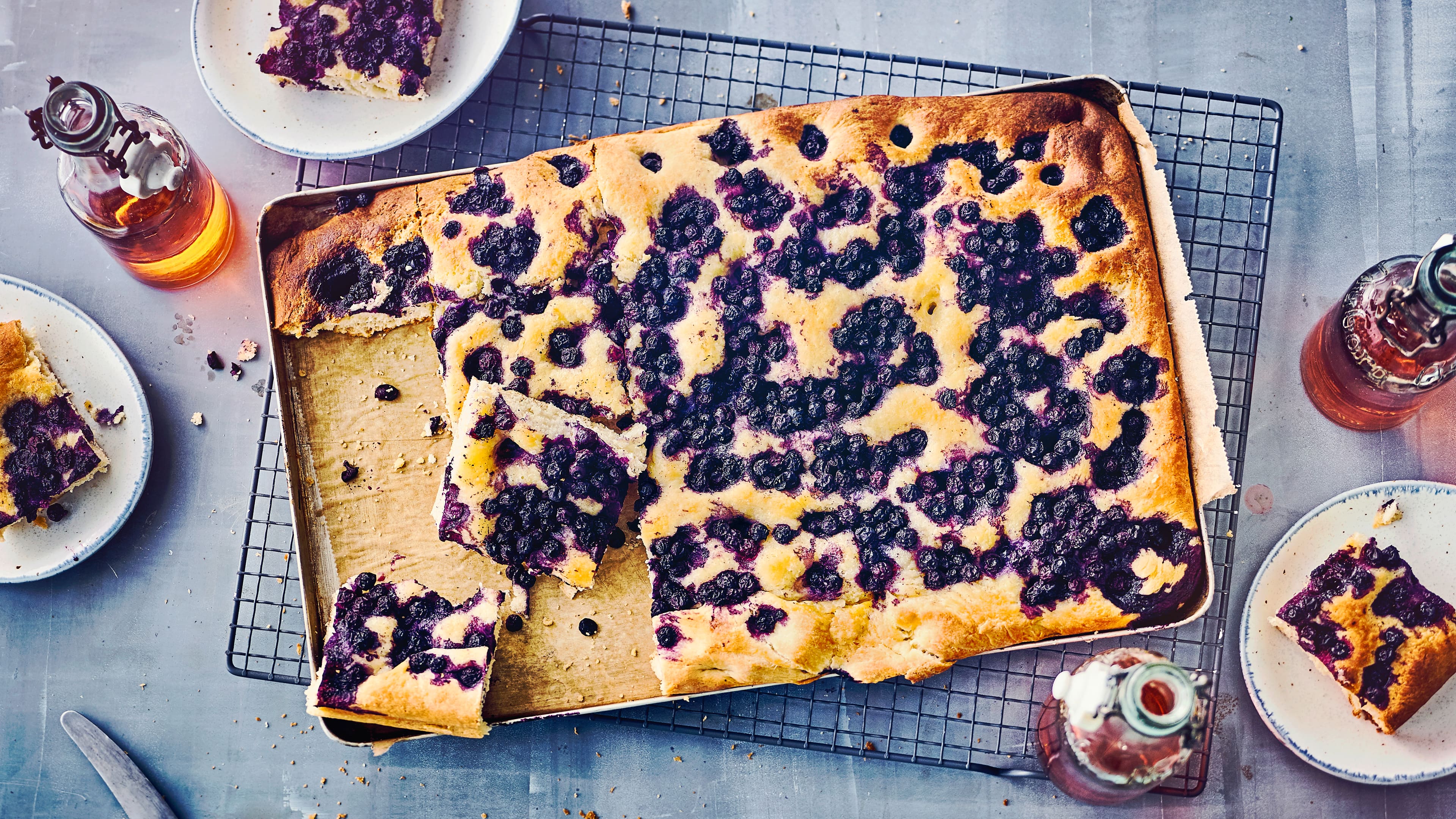 Blaubeer-Butterkuchen