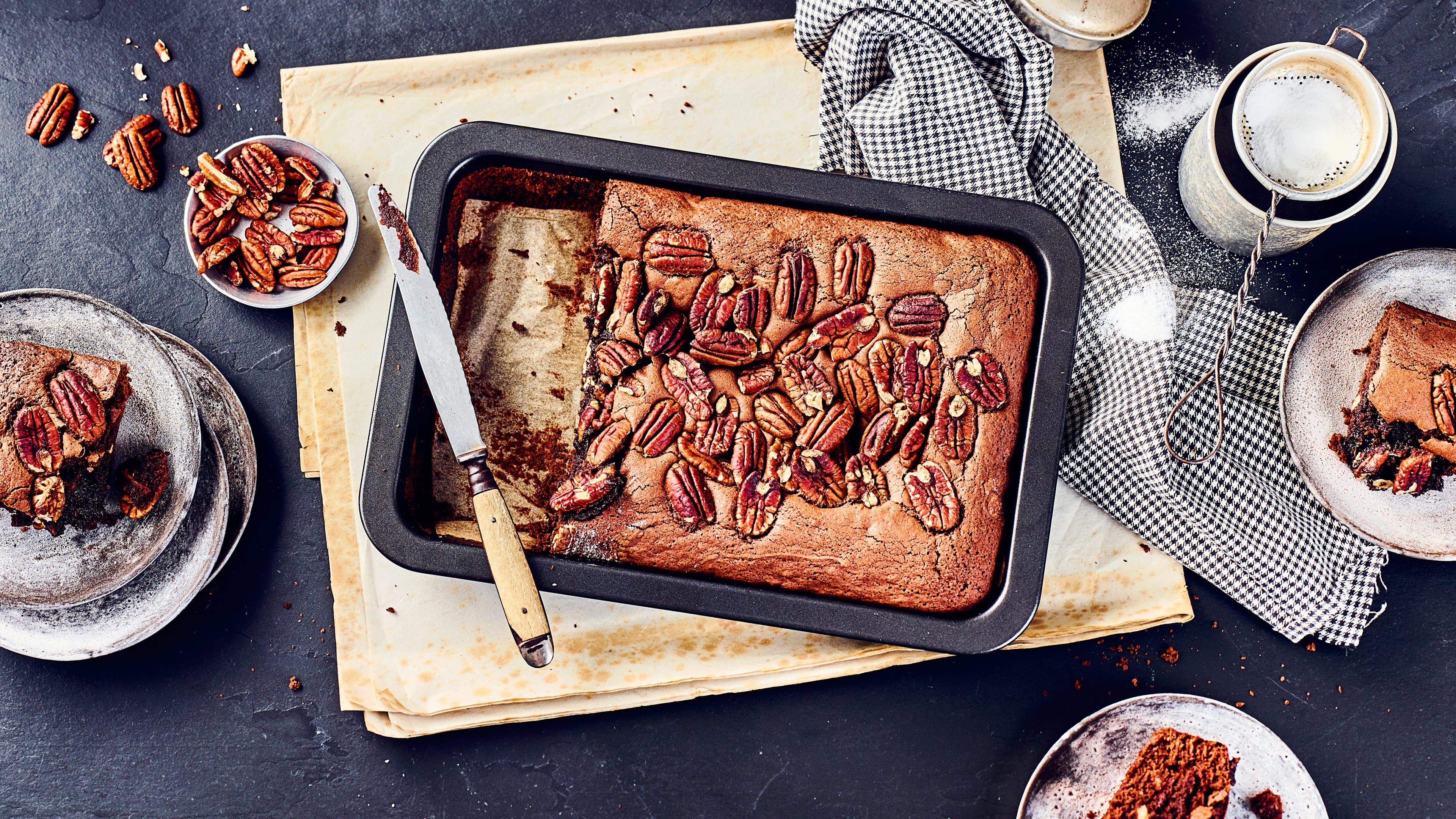 Brownie vom Blech - Rezept | EDEKA