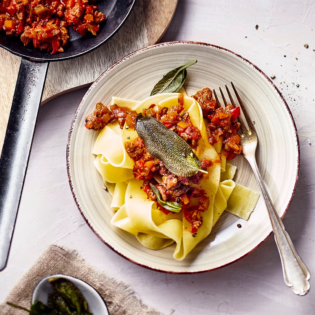 Fettuccine mit Entenragout - Rezept | EDEKA