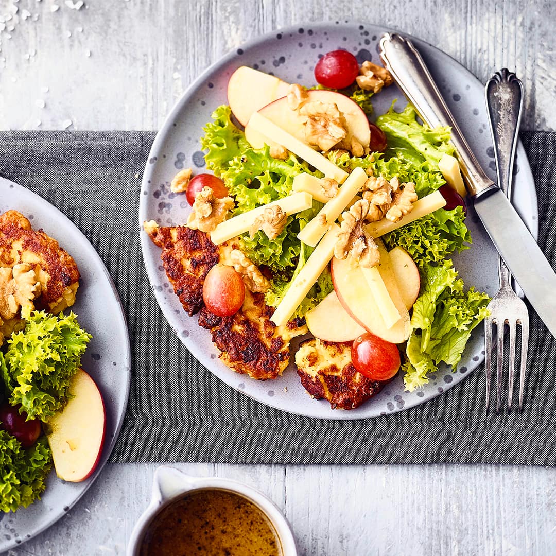 Fitness-Salat mit Rösti