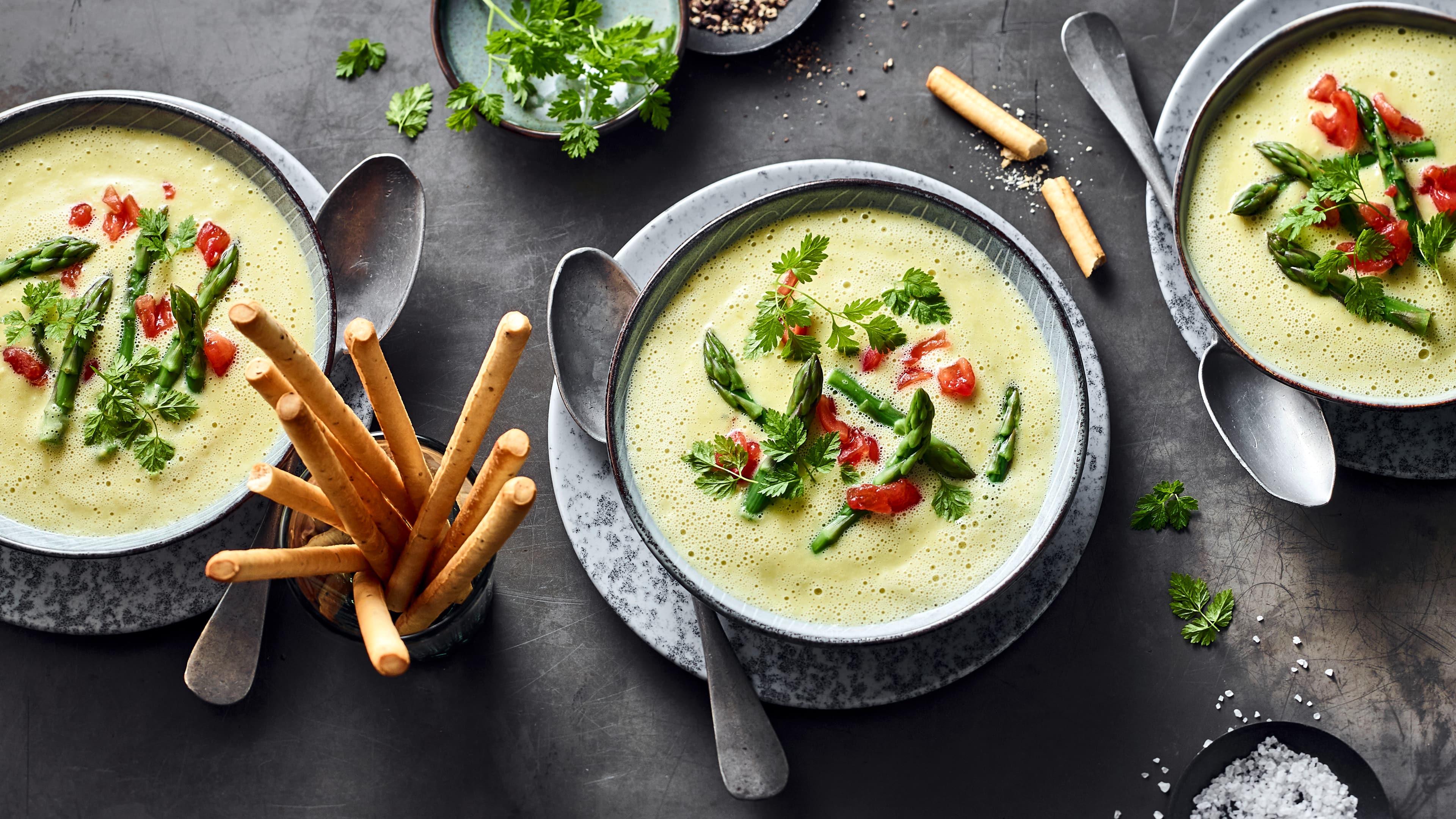 Grüne Spargelsuppe - Rezept | EDEKA