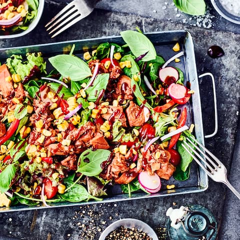 Jackfruit-Pulled-BBQ-Salat