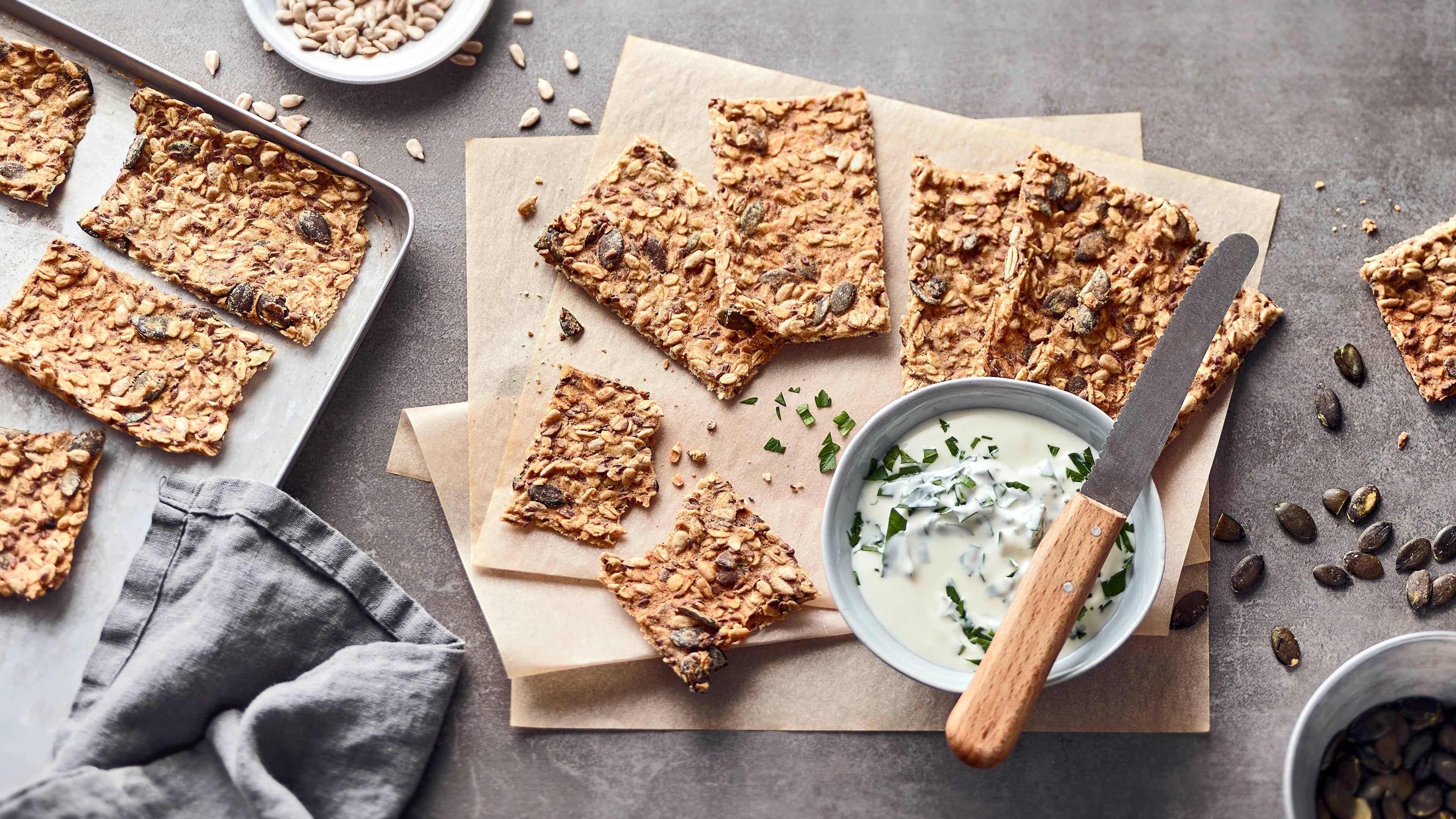 Knäckebrot selber machen - Rezept | EDEKA