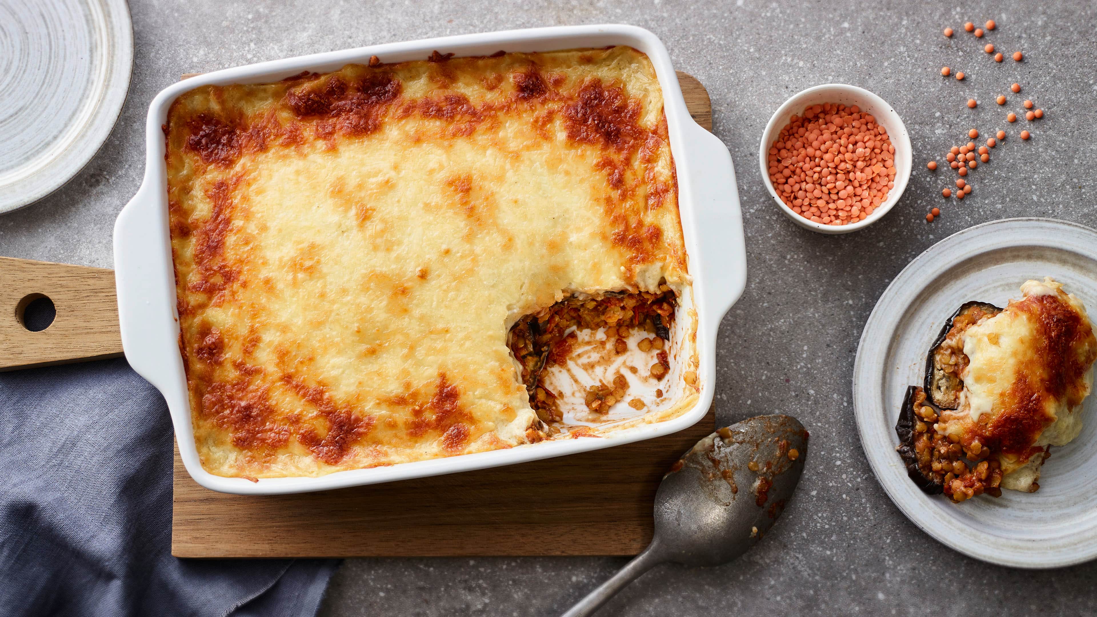 Linsen Moussaka - Rezept | EDEKA
