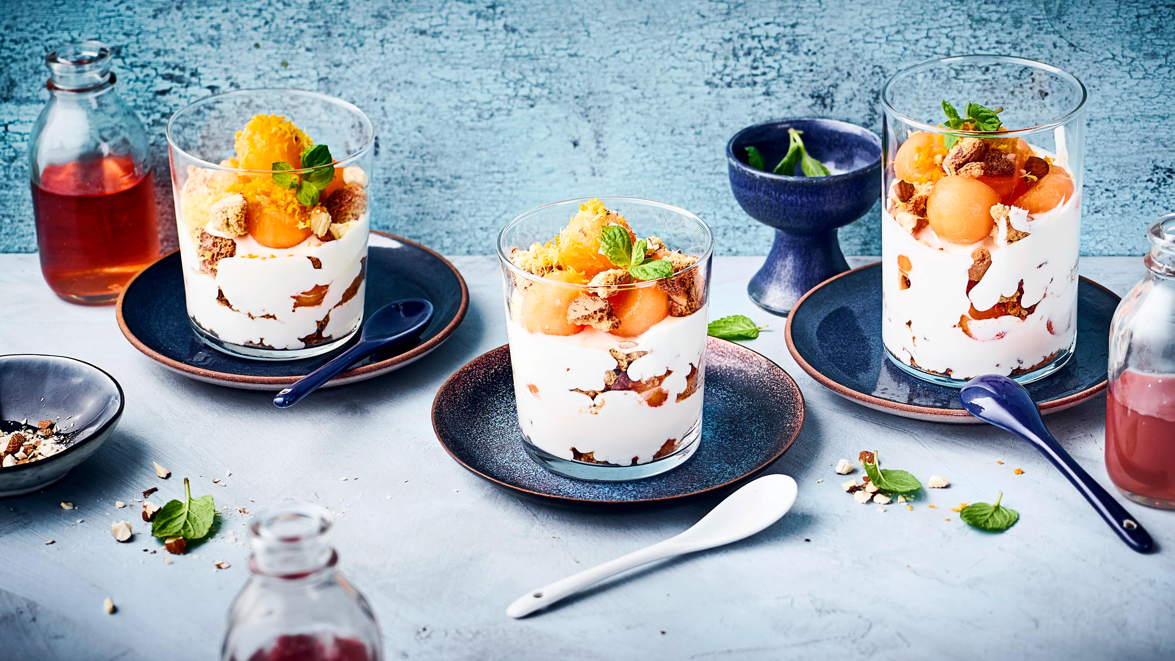 Melonen-Mascarpone-Dessert - Rezept | EDEKA