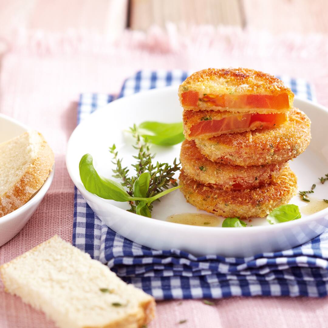 Panierte Tomaten - Rezept | EDEKA