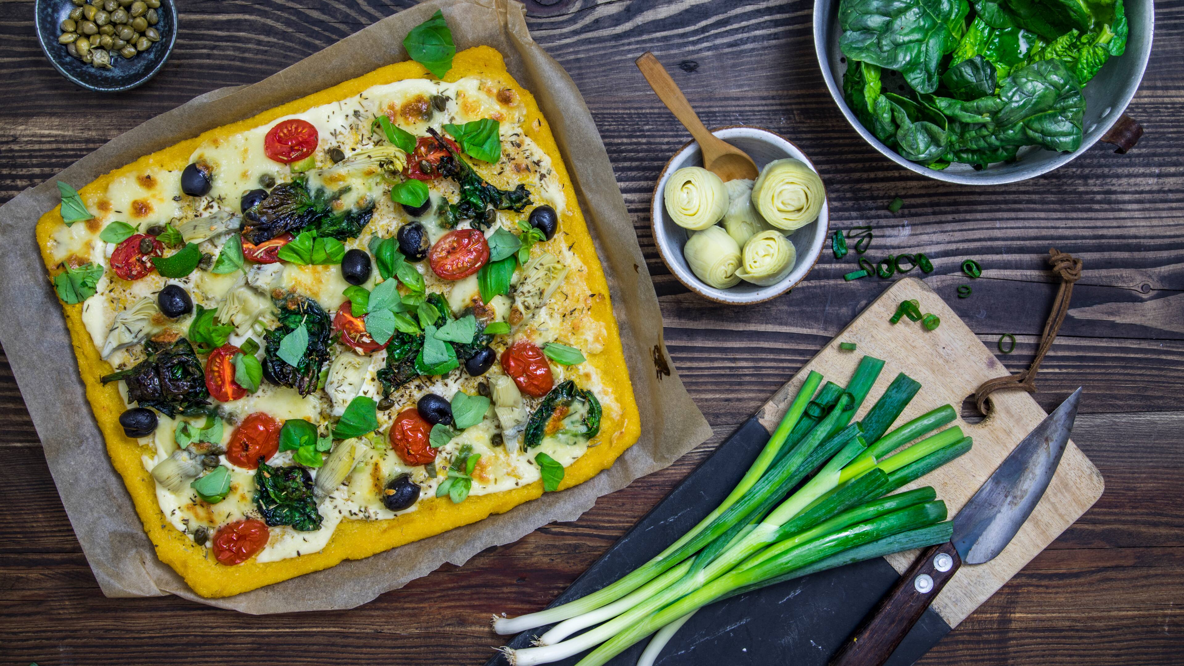 Polenta-Pizza - Rezept | EDEKA