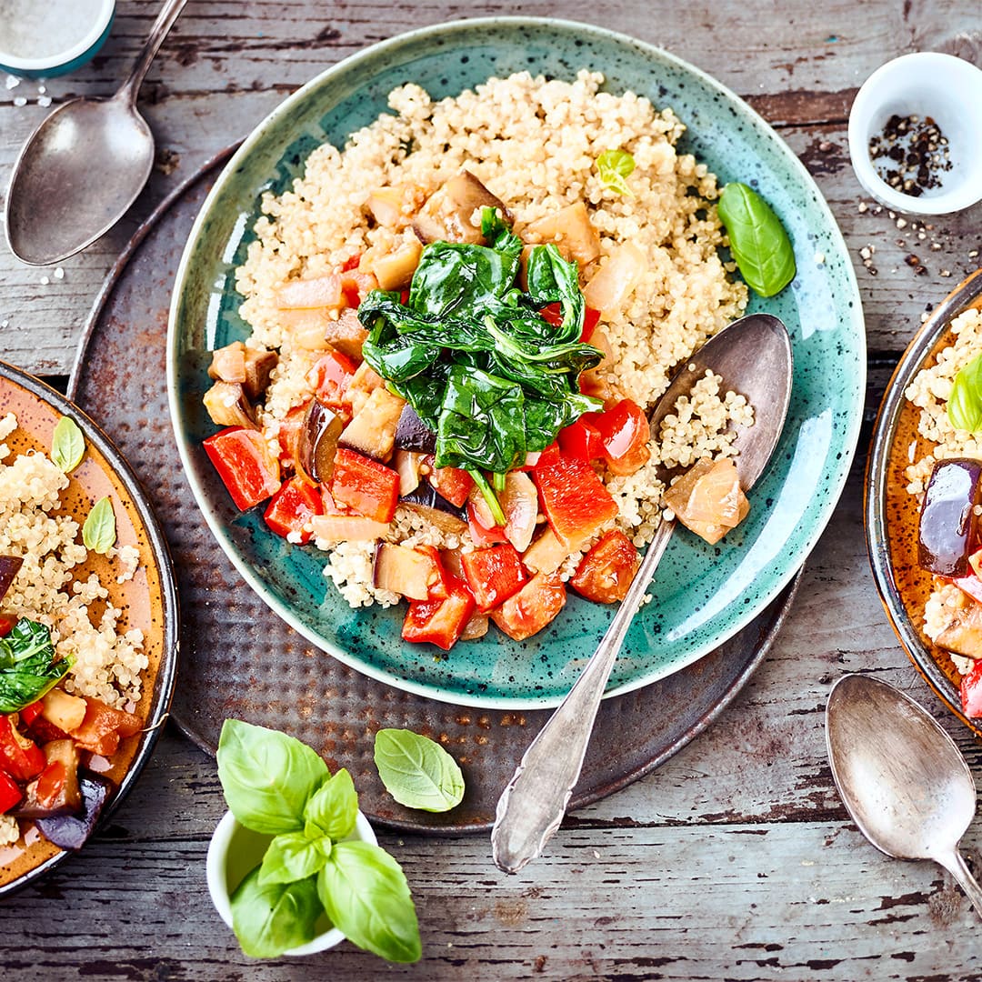 Quinoa-Ratatouille