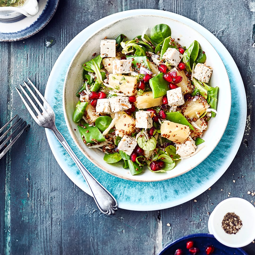 Quinoa-Salat mit Früchten