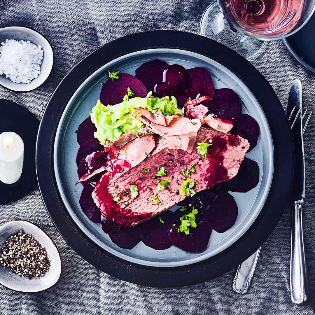 Roastbeef im Salzteig