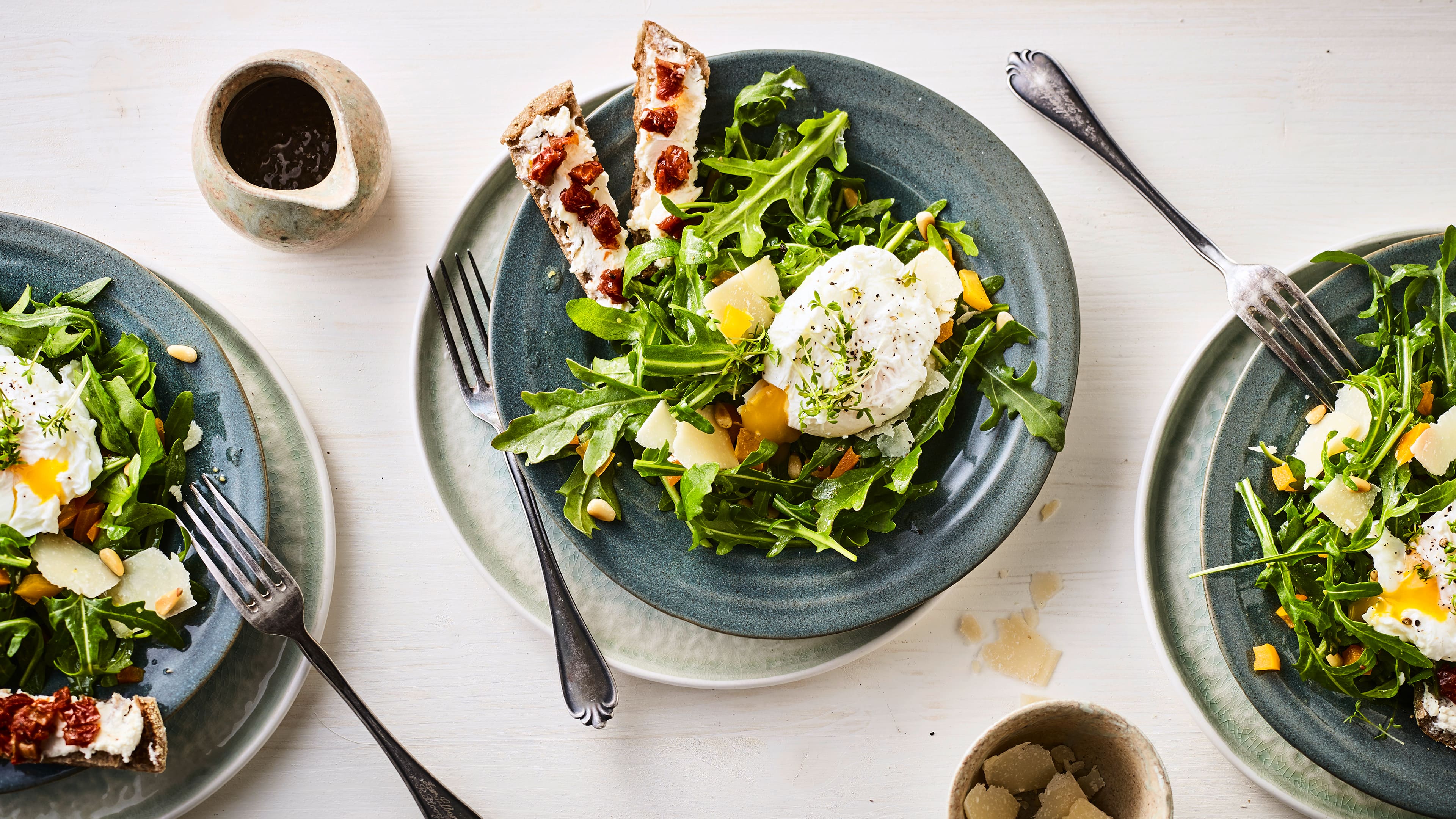 Rucola-Salat mit Ei - Rezept | EDEKA