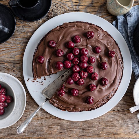 Schoko-Kirsch-Kuchen