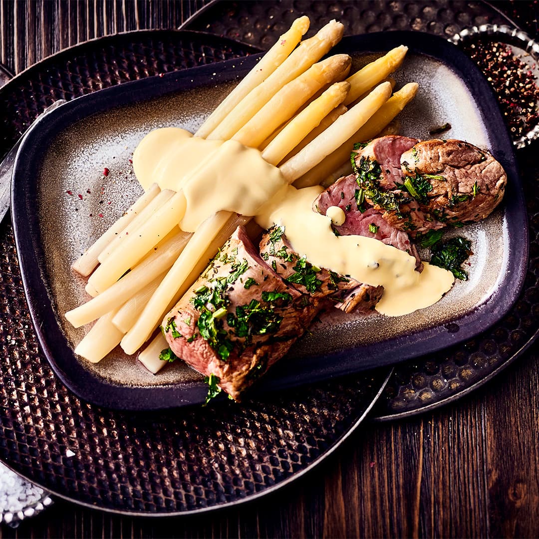 Schweinefilet mit Kräutern