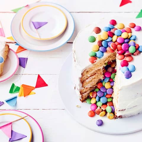 Smarties-Torte