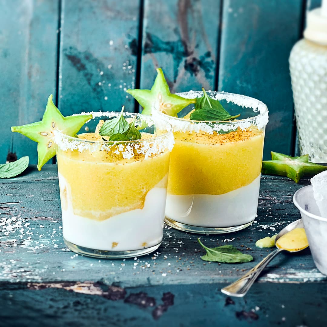 Bananen-Ananas-Cocktail - Rezept | EDEKA