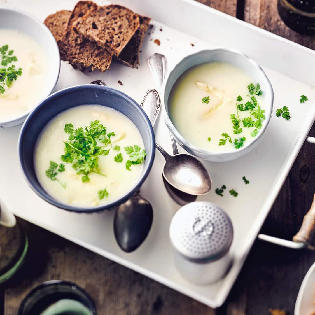 Grüne Spargelsuppe - Rezept | EDEKA