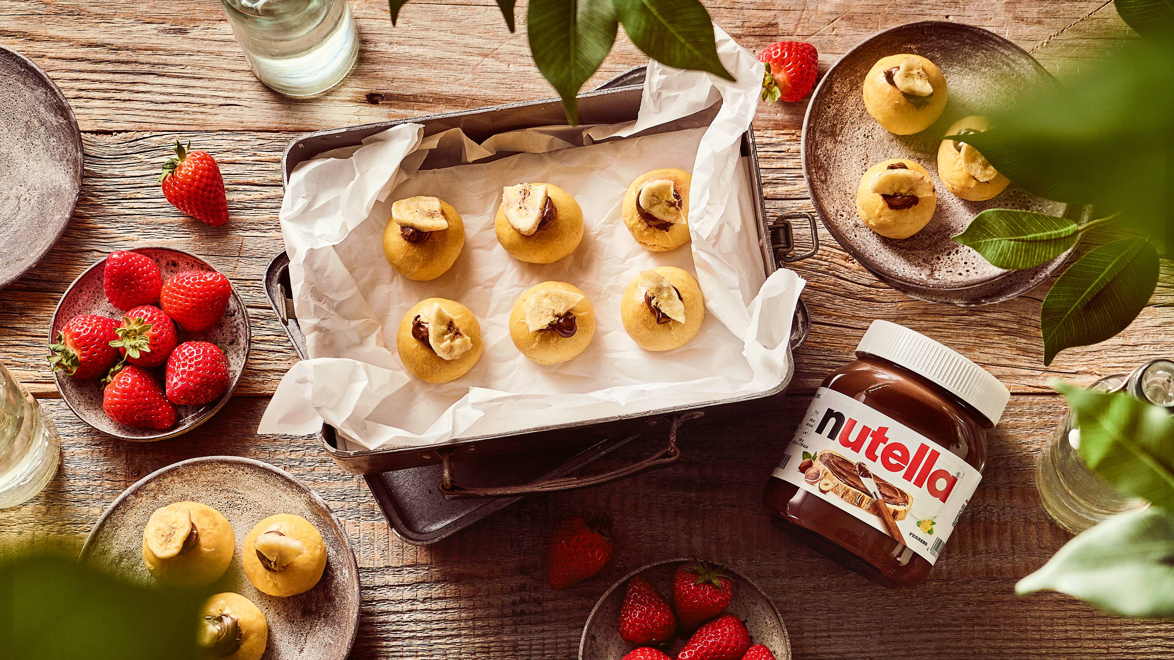 Süßkartoffelbällchen mit Bananenchips und nutella - Rezept | EDEKA