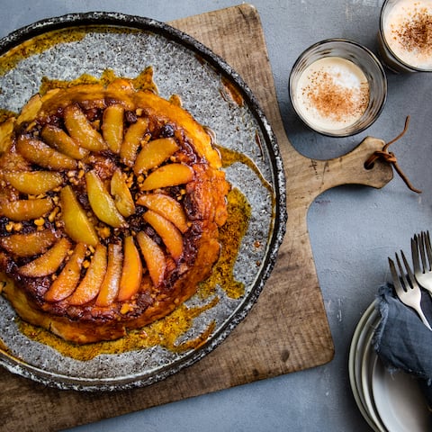 Tarte Tatin mit Calvados