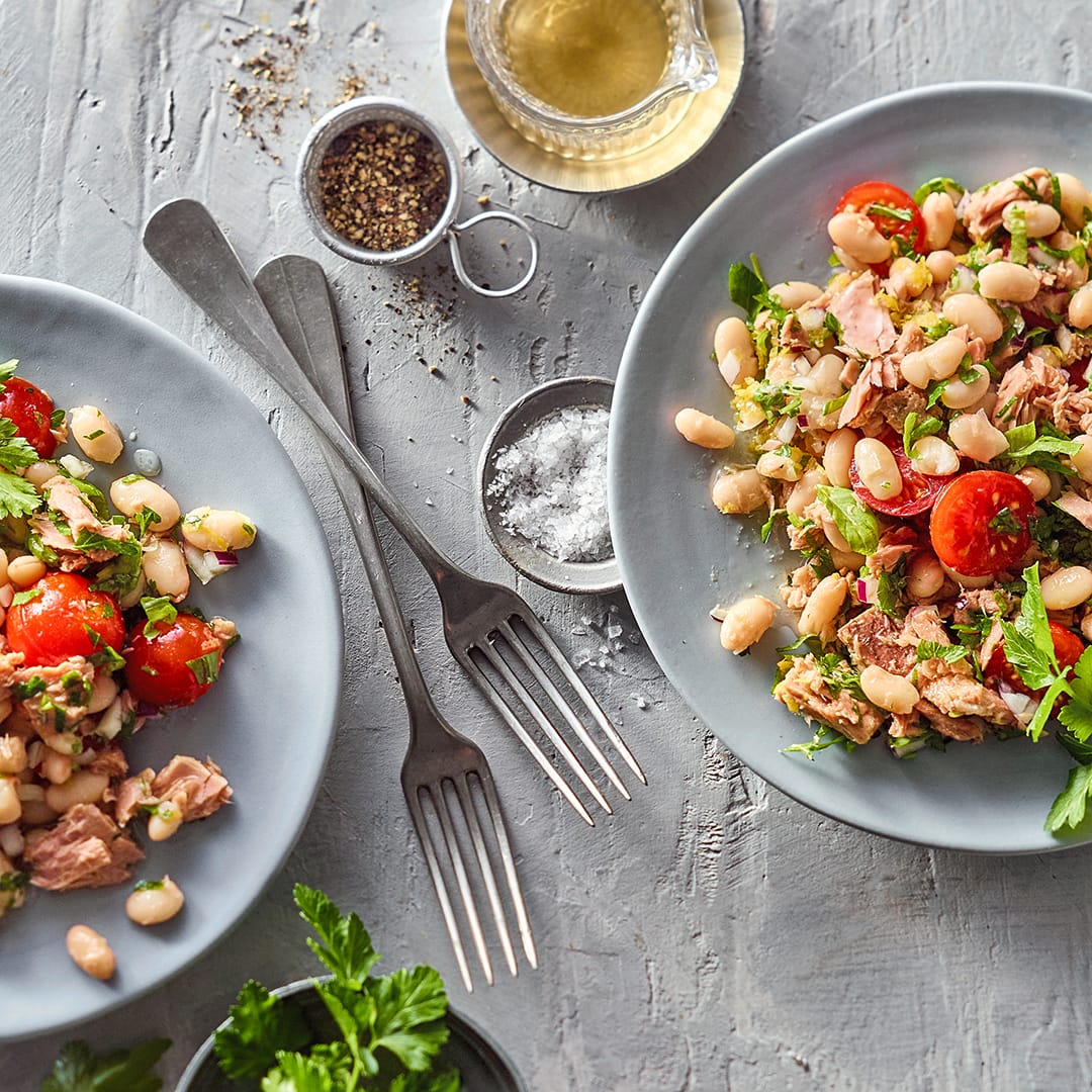 Thunfisch-Bohnen-Salat