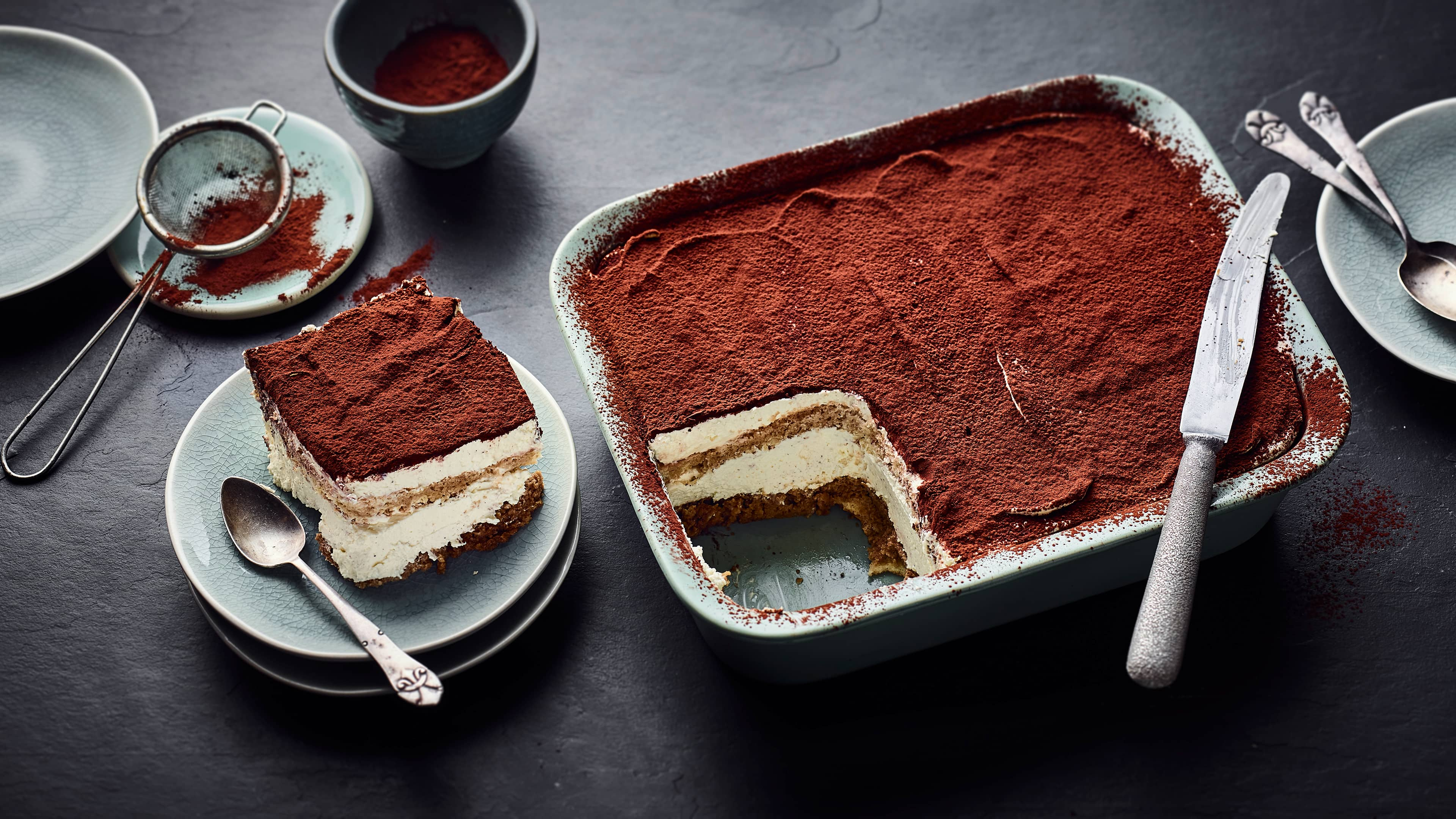 Tiramisu mit Kokosblütenzucker