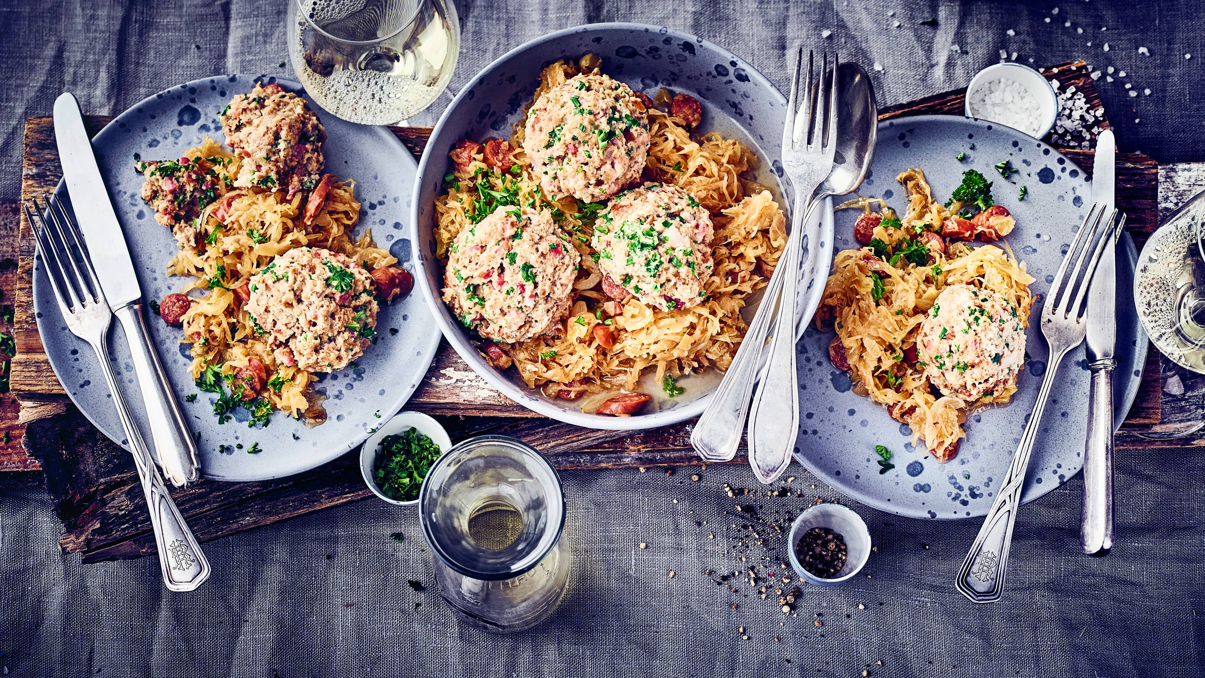 Entdecken Sie unser rezept für Tiroler Speckknödel