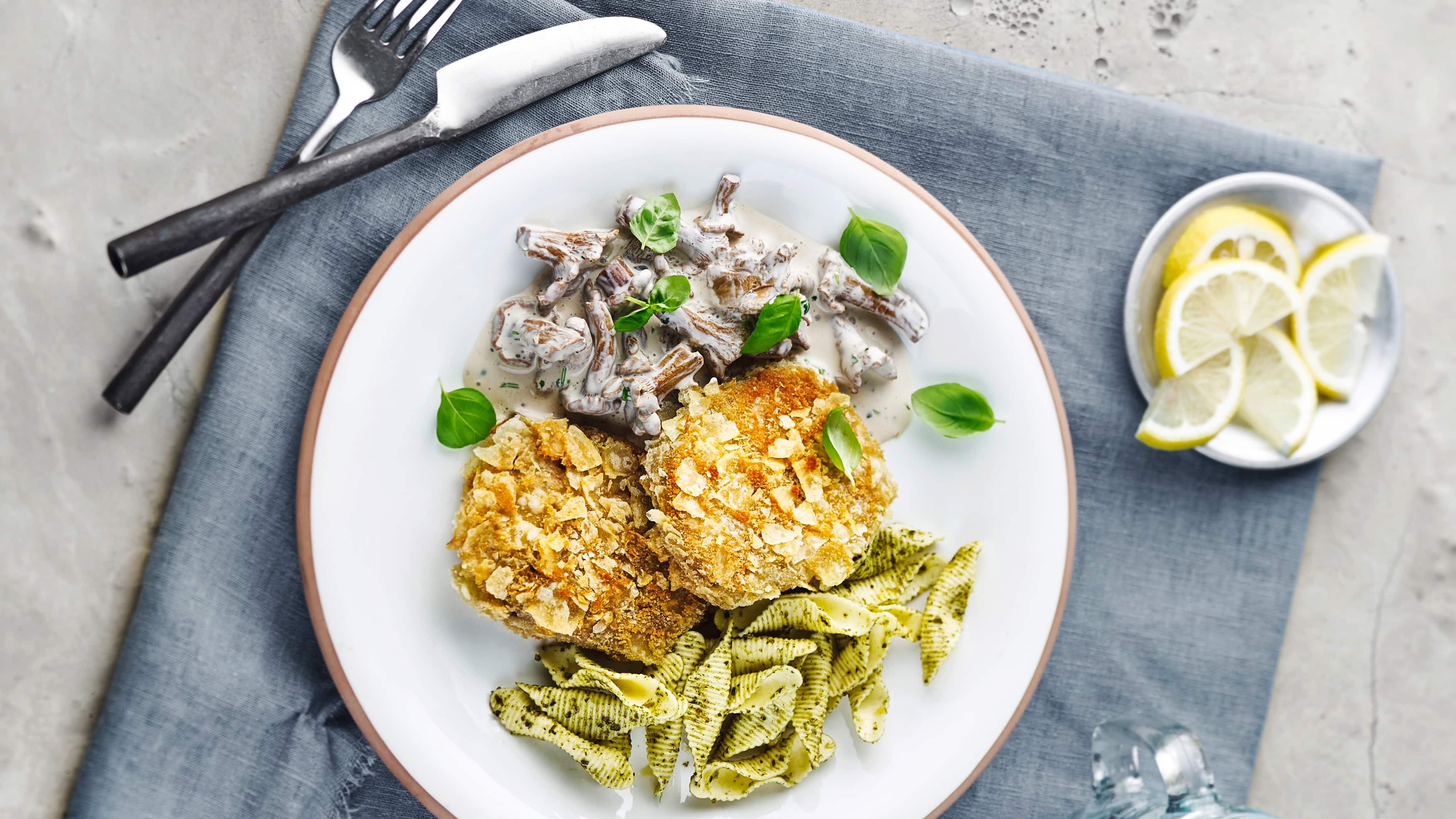 Veganes Knusperschnitzel