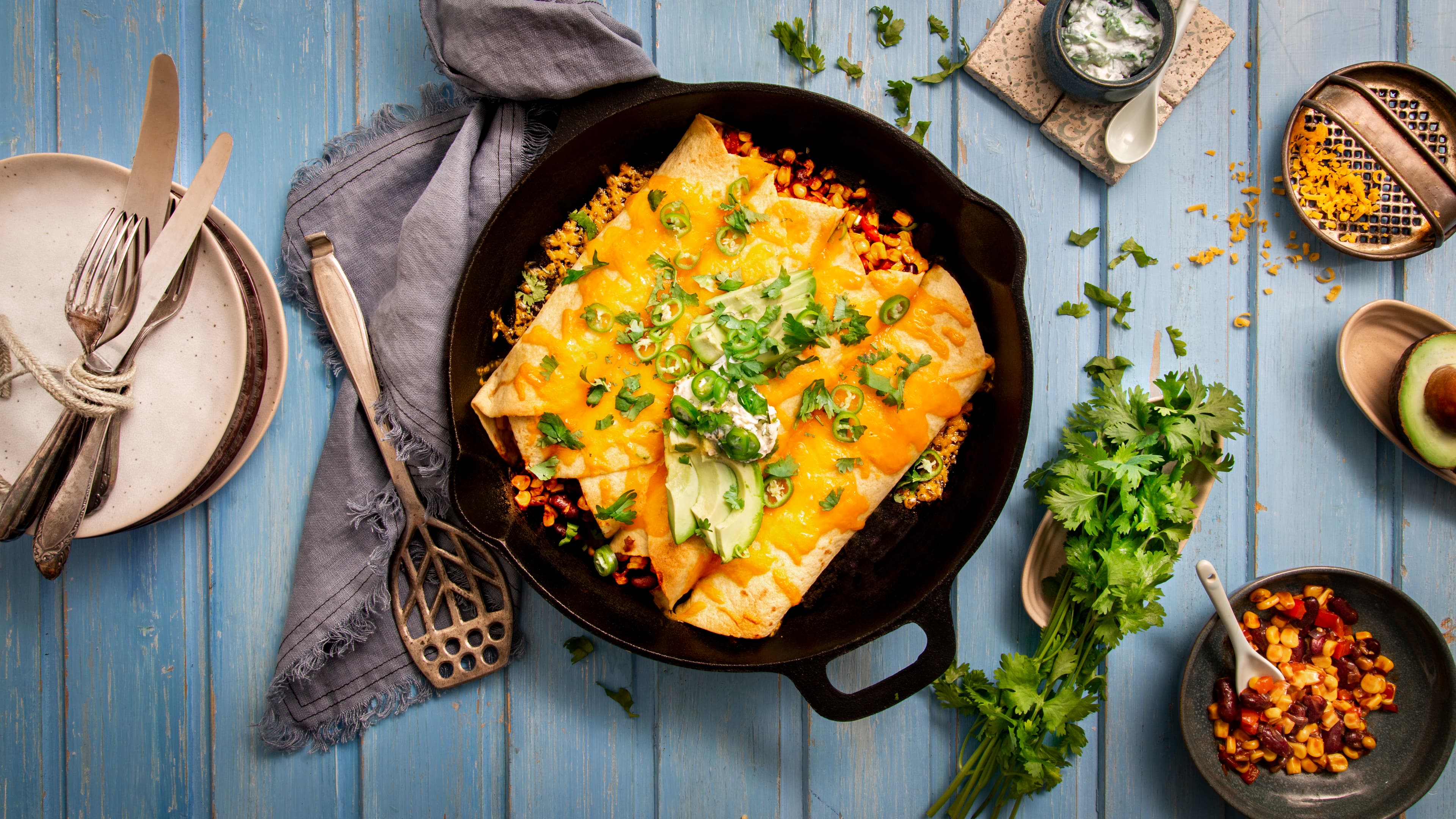 Vegetarische Enchiladas