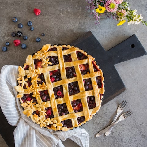 Waldbeeren-Pie