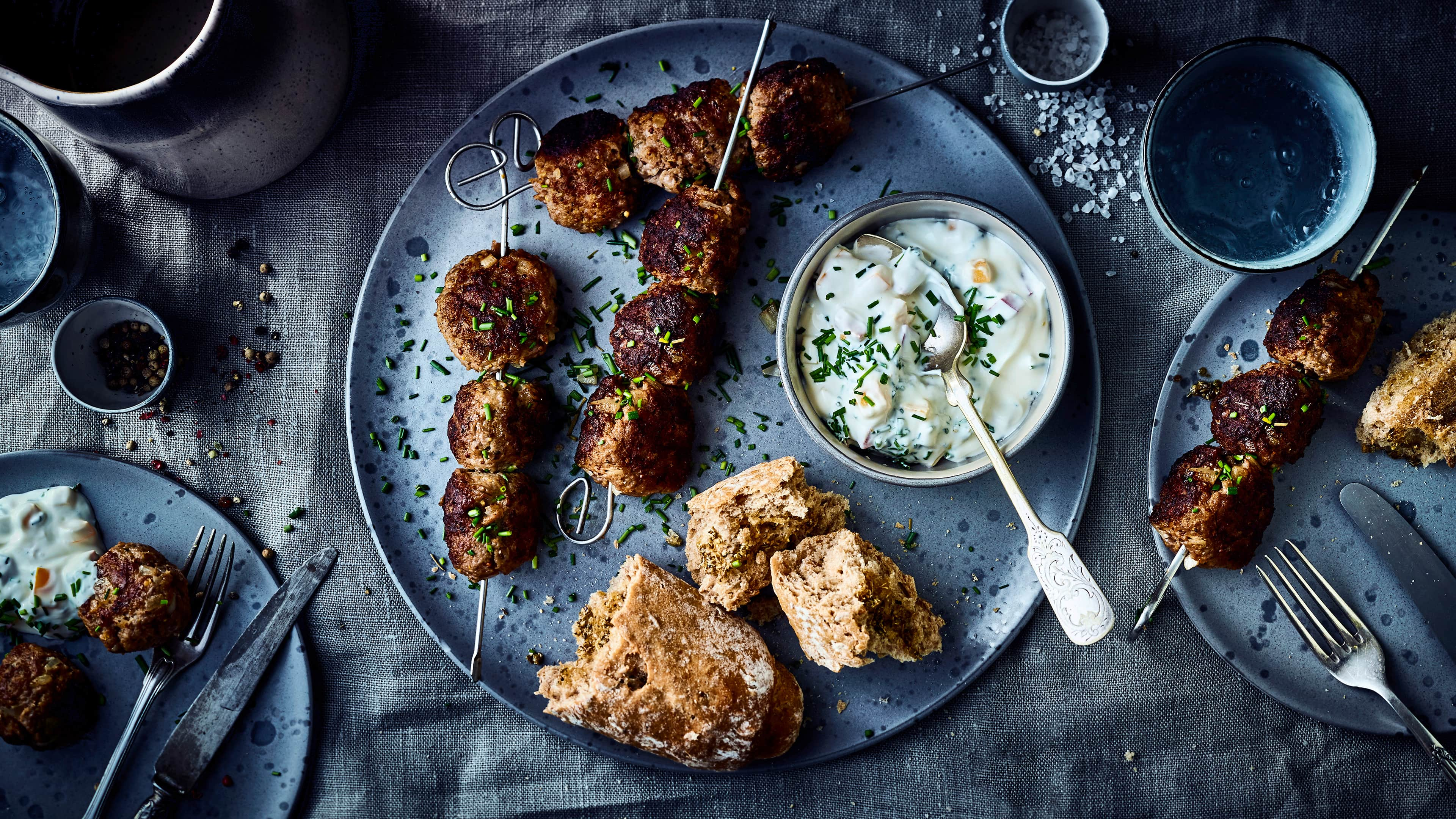 Würzige Hackbällchen vom Grill - Rezept | EDEKA