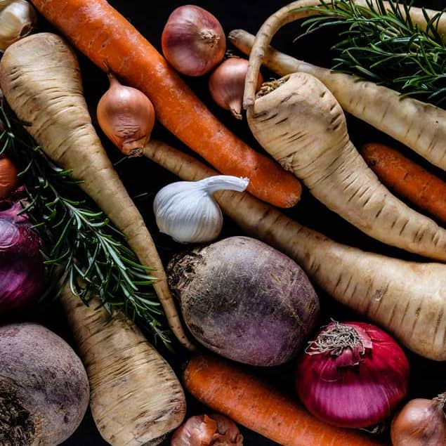 Pastinaken zum Kochen