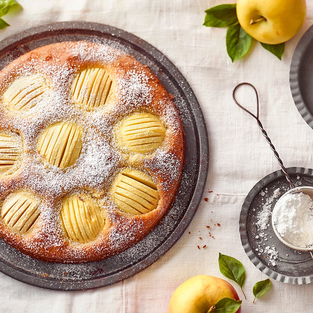 Versunkener Apfelkuchen