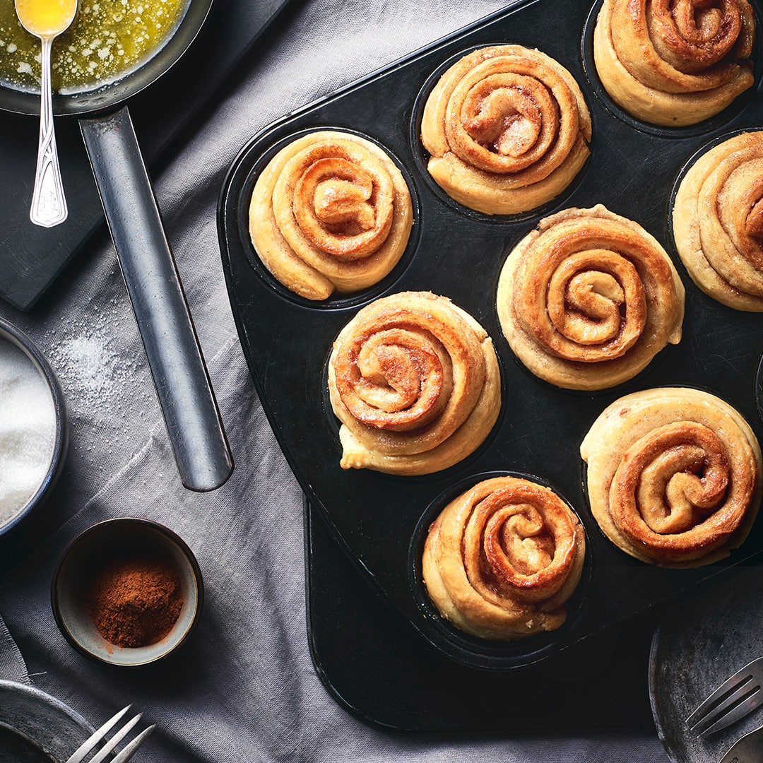 Zimtschnecken Muffins