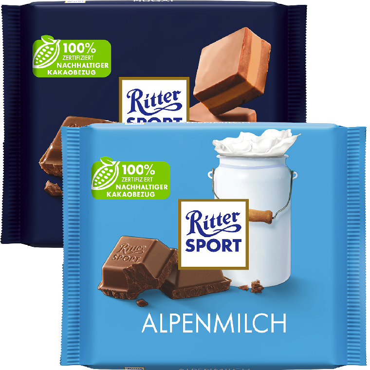 Ritter Sport Schokolade Bunte Vielfalt