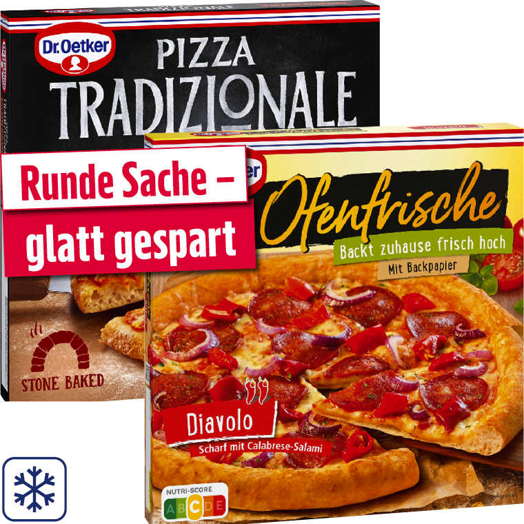 Dr. Oetker Die Ofenfrische oder Pizza Tradizionale