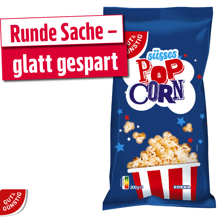 Popcorn gesüßt