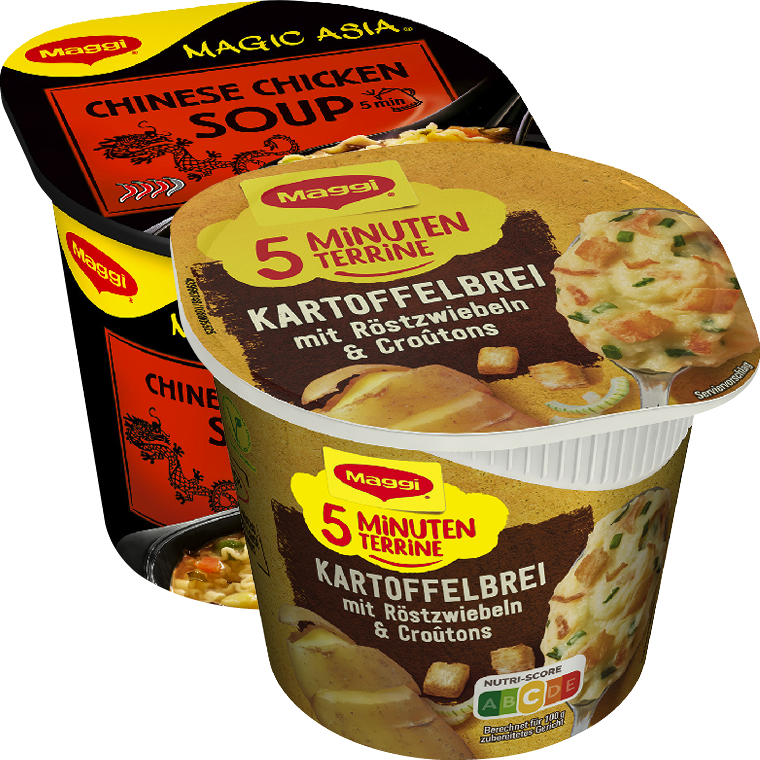 Maggi 5 Minuten Terrine oder Magic Asia Terrine