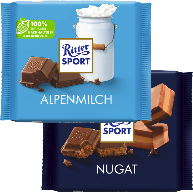 Ritter Sport Schokolade Bunte Vielfalt