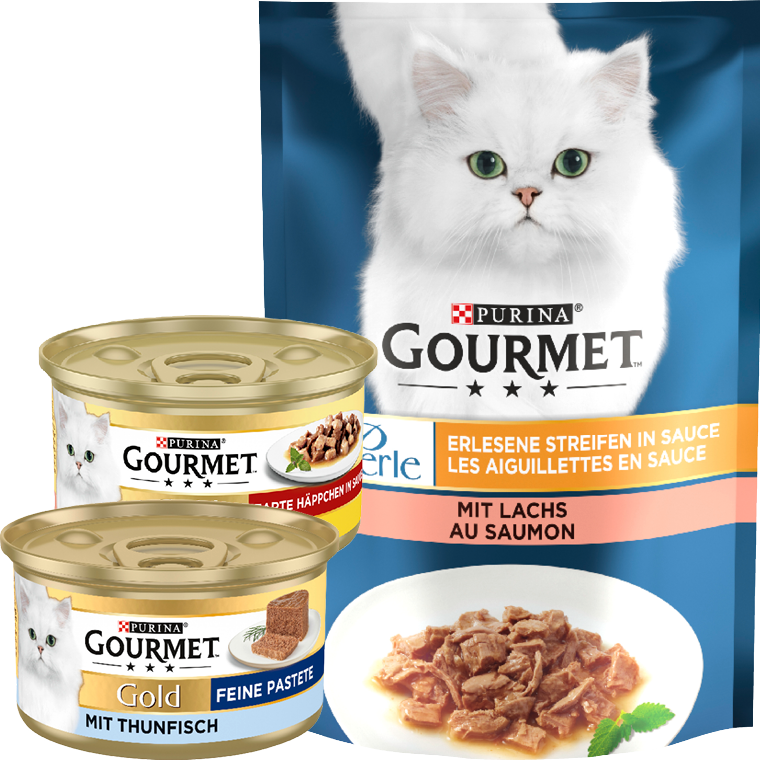 Nestlé Purina Gourmet Gold oder Gourmet Perle