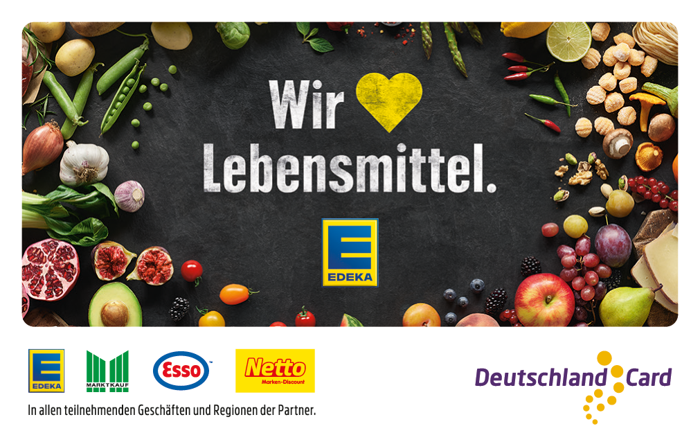 DeutschlandCard Gewinnspiel EDEKA