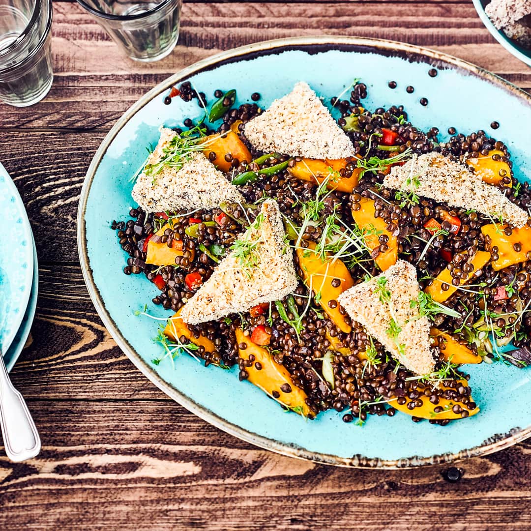 Belugalinsen-Salat Belugalinsen-Salat