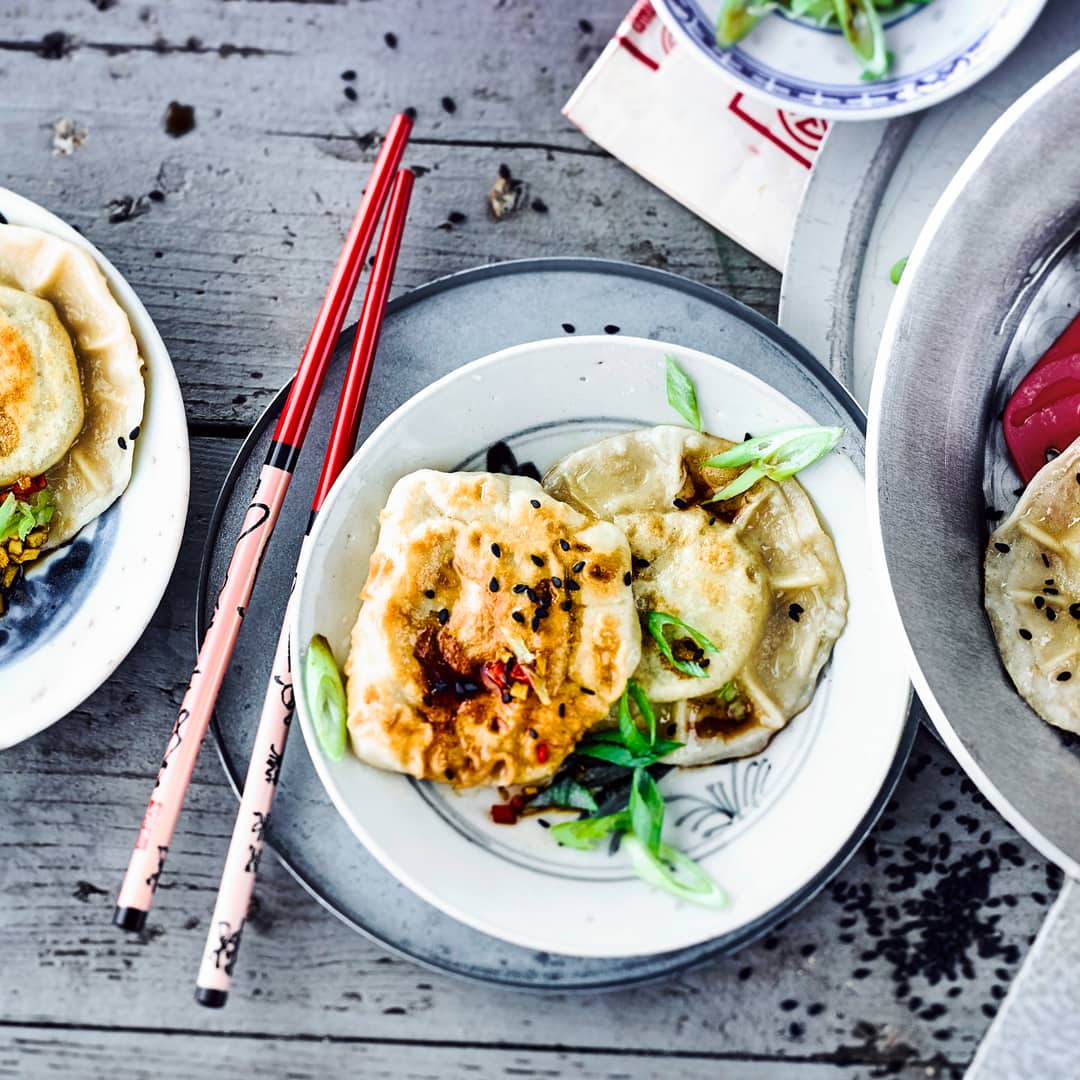 Chinesische Teigtaschen Chinesische Teigtaschen
