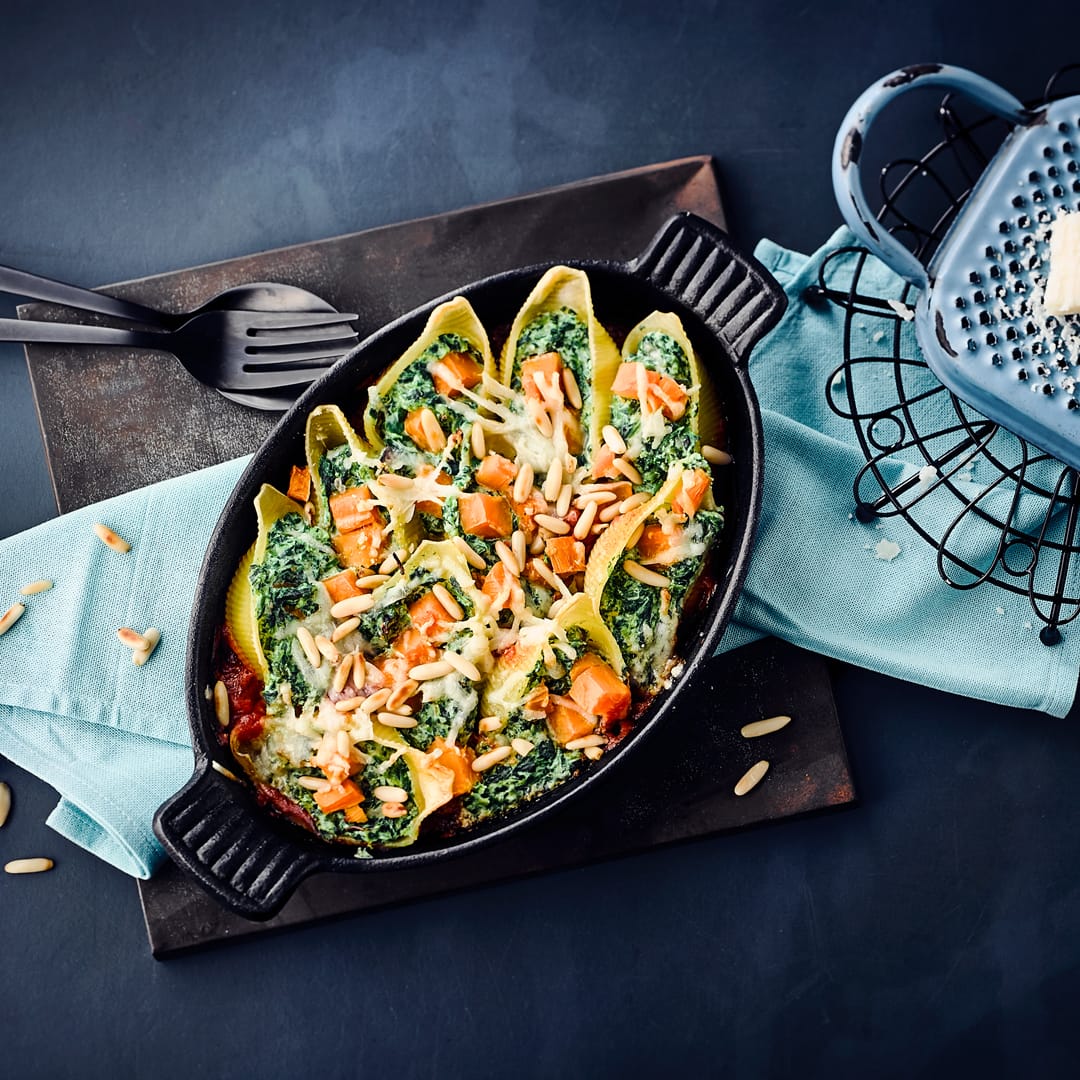 Conchiglioni gefüllt Conchiglioni gefüllt