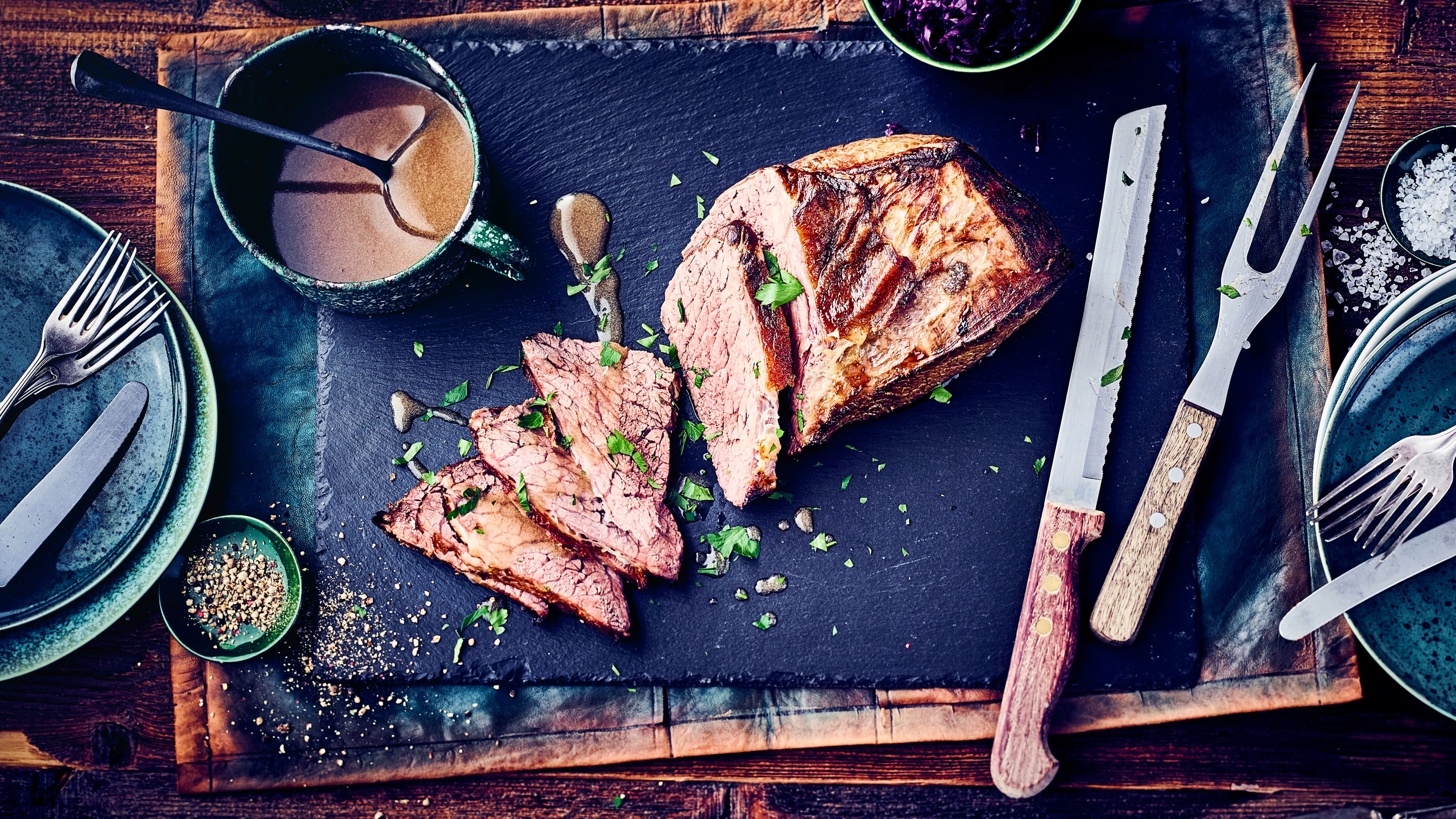 Rinderschmorbraten klassisch Rinderschmorbraten klassisch