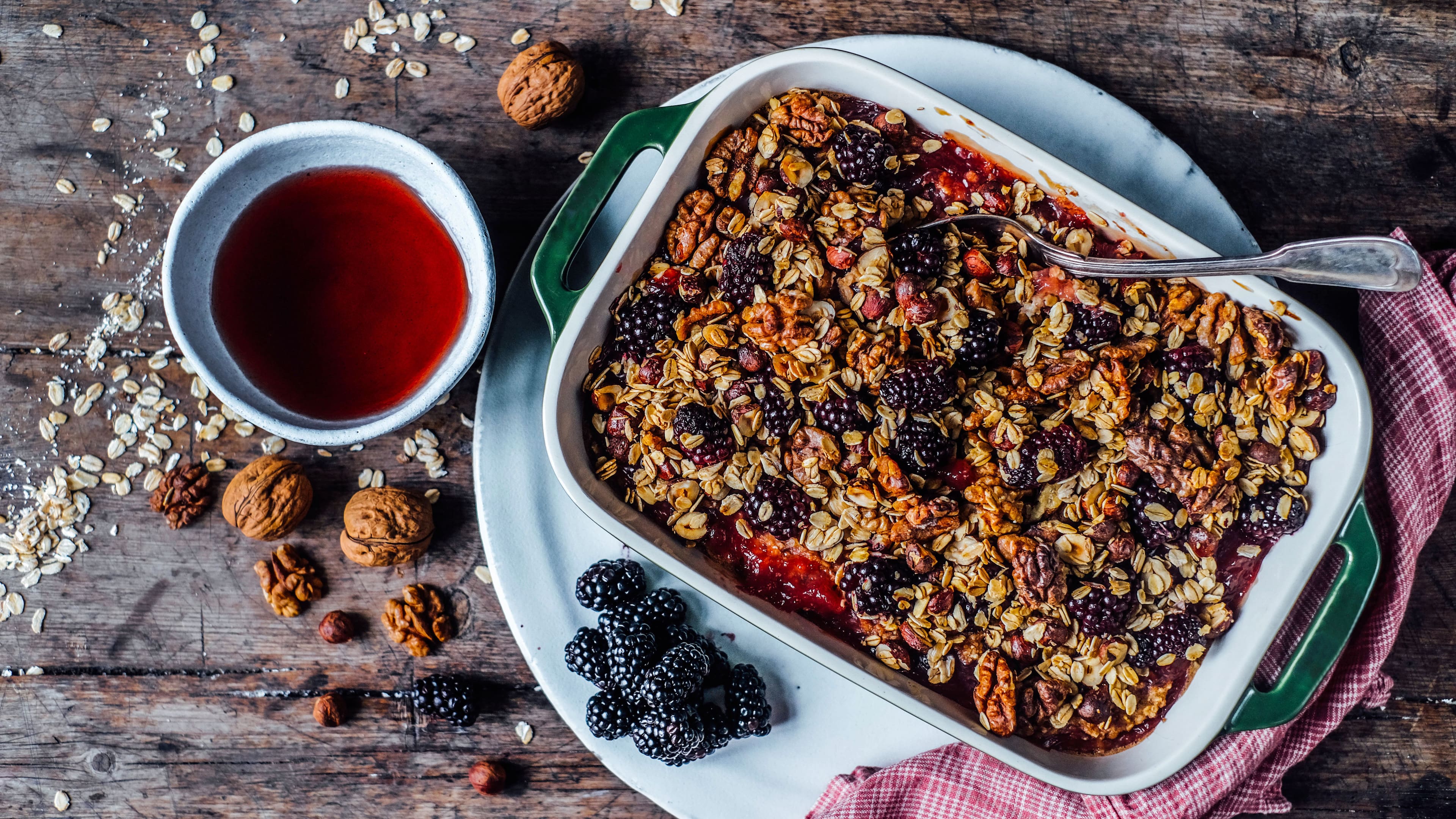 Porridge-Auflauf Porridge-Auflauf