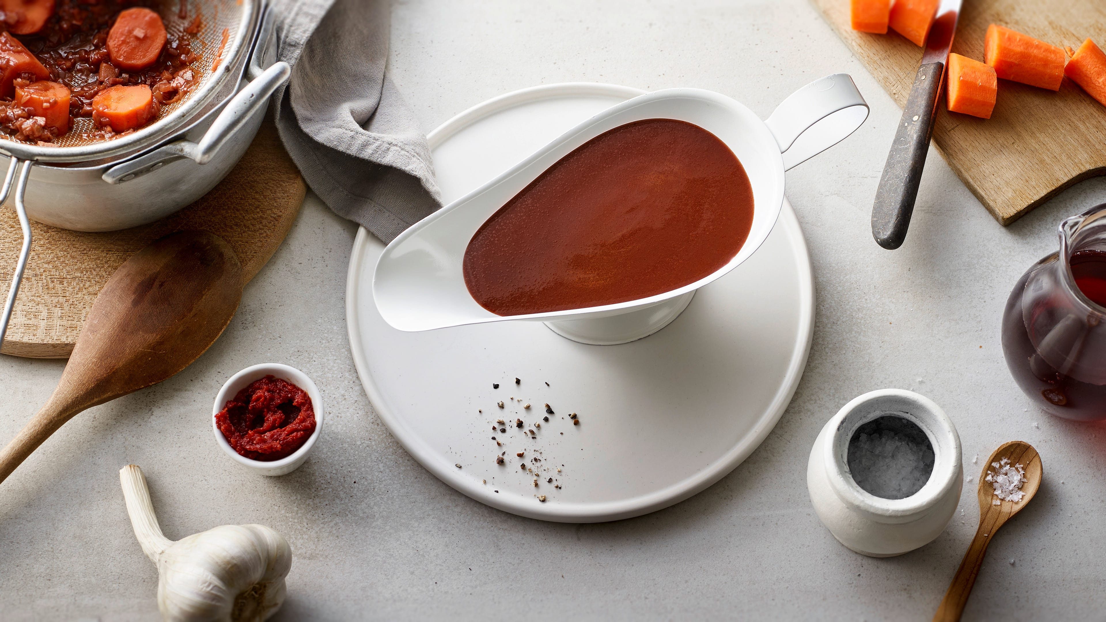 Rotweinsoße Rotweinsoße