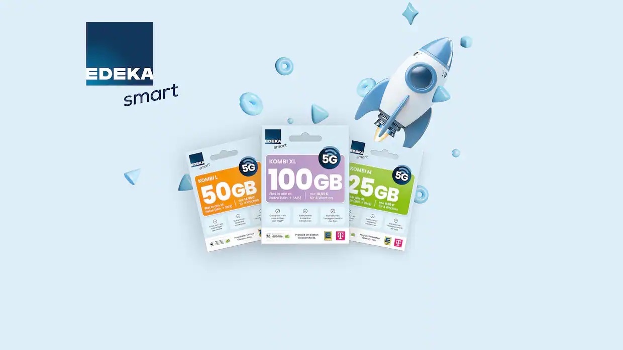 EDEKA smart – der EDEKA Mobilfunktarif